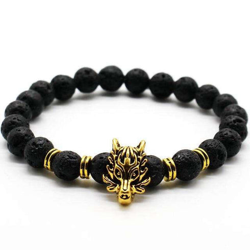 Bracelet Loup Ethnique (Perles)